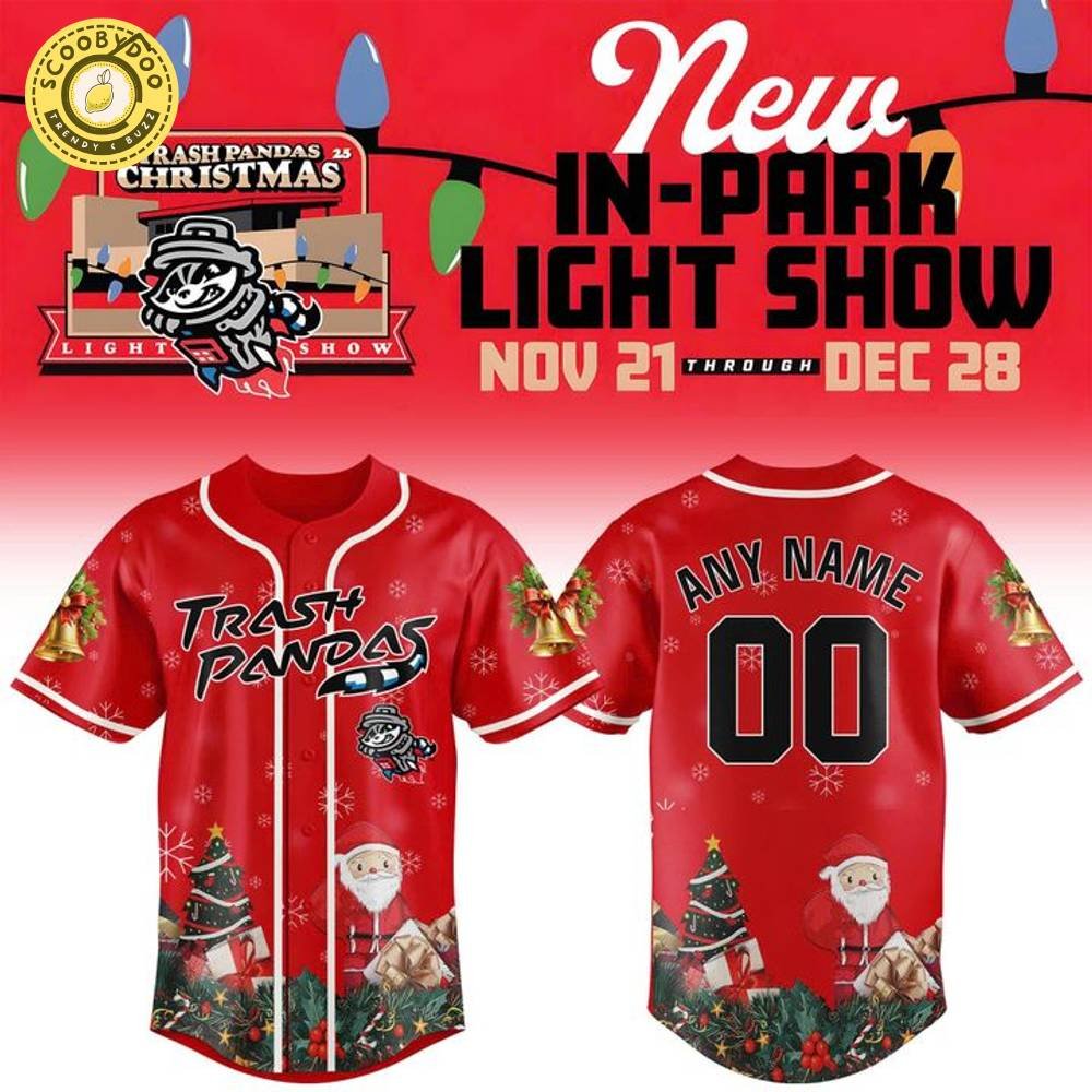 Trash Pandas 2025 Christmas Light Night Jerseys Trash Pandas 2025 Christmas Light Night Jerseys