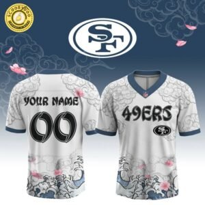 Unisex SF Edo Spirit Jersey Warrior Waves Japan Edition