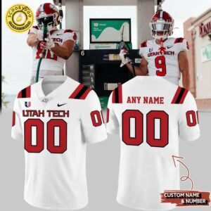 Utah Tech Football Classic Gameday Uniform Custom Jersey – Special Edition