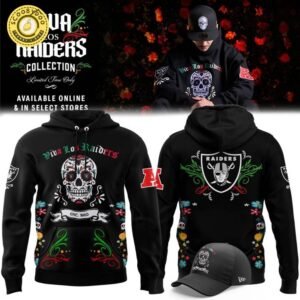 VIVA LOS RAIDERS SUGAR SKULL HOODIE