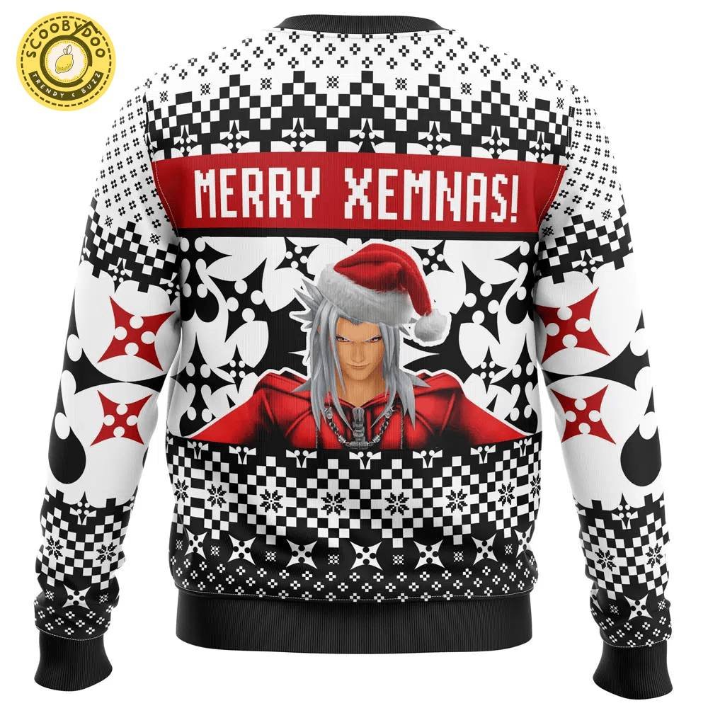 Xemnas Kingdom Hearts Ugly Christmas Sweater Xemnas Kingdom Hearts Ugly Christmas Sweater