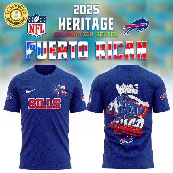 B.Bills Puerto Rico Heritage New Combo TShirt