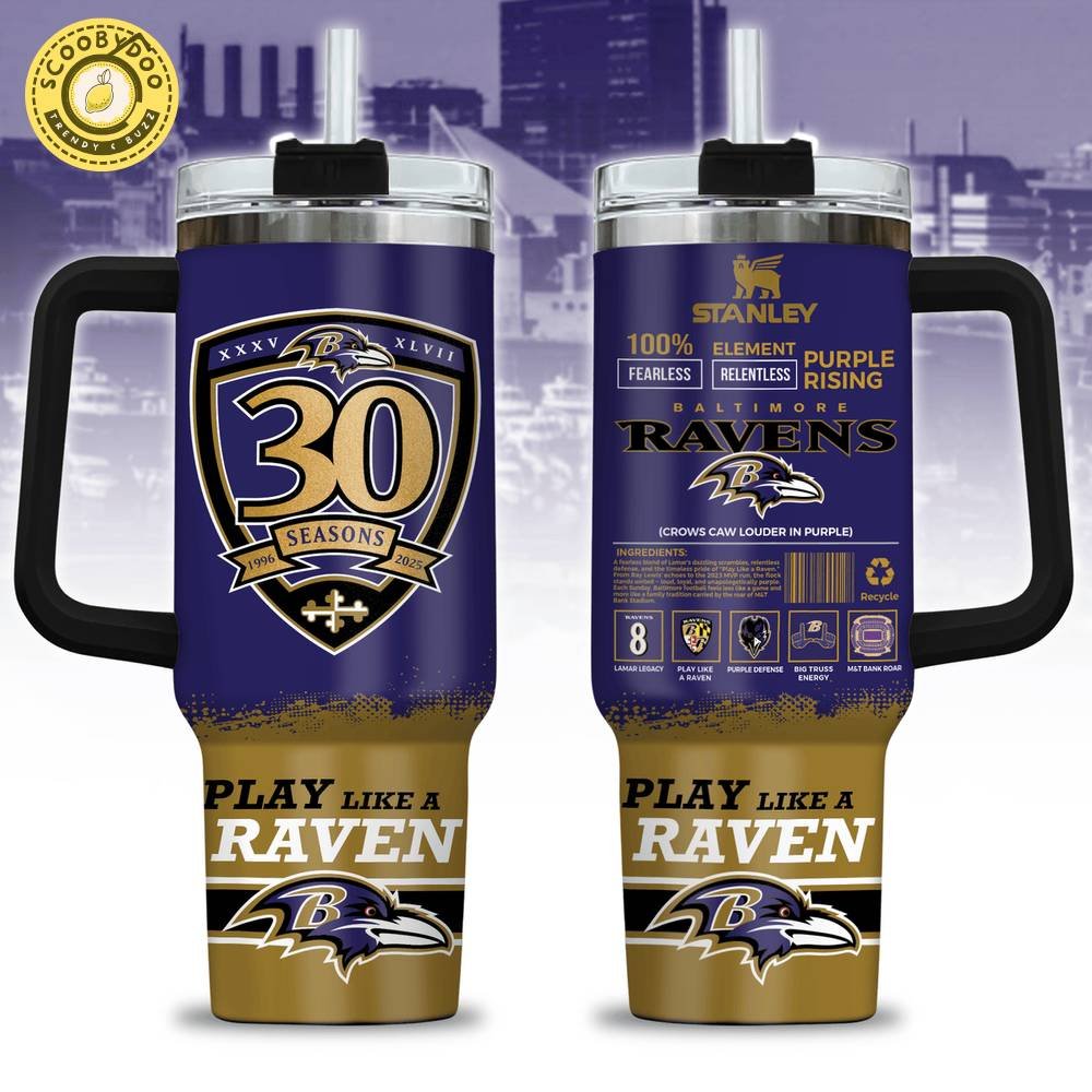 Baltimore Football Tumbler 40oz Baltimore Football Tumbler 40oz