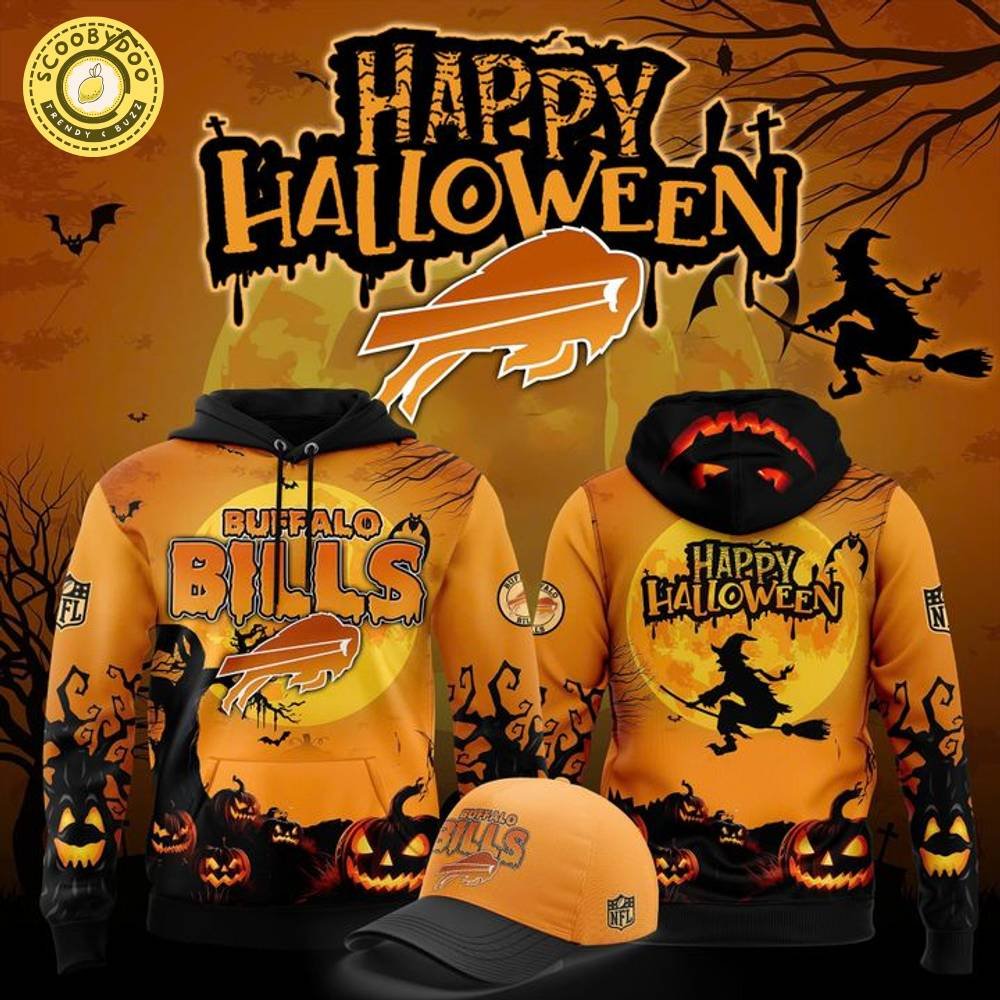 Buffalo Bills '' Happy Halloween '' Hoodie 2025 Buffalo Bills '' Happy Halloween '' Hoodie 2025