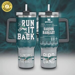 S.B 26 Philadelphia Football Tumbler 40oz